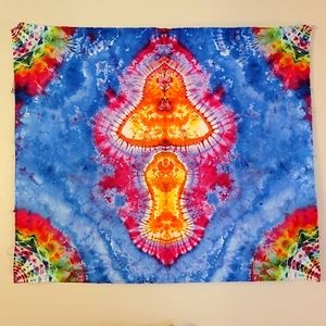 Tye dye tapestry